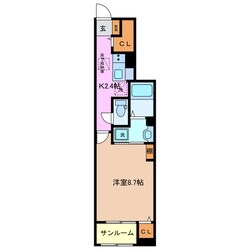 益生駅 徒歩22分 1階の物件間取画像